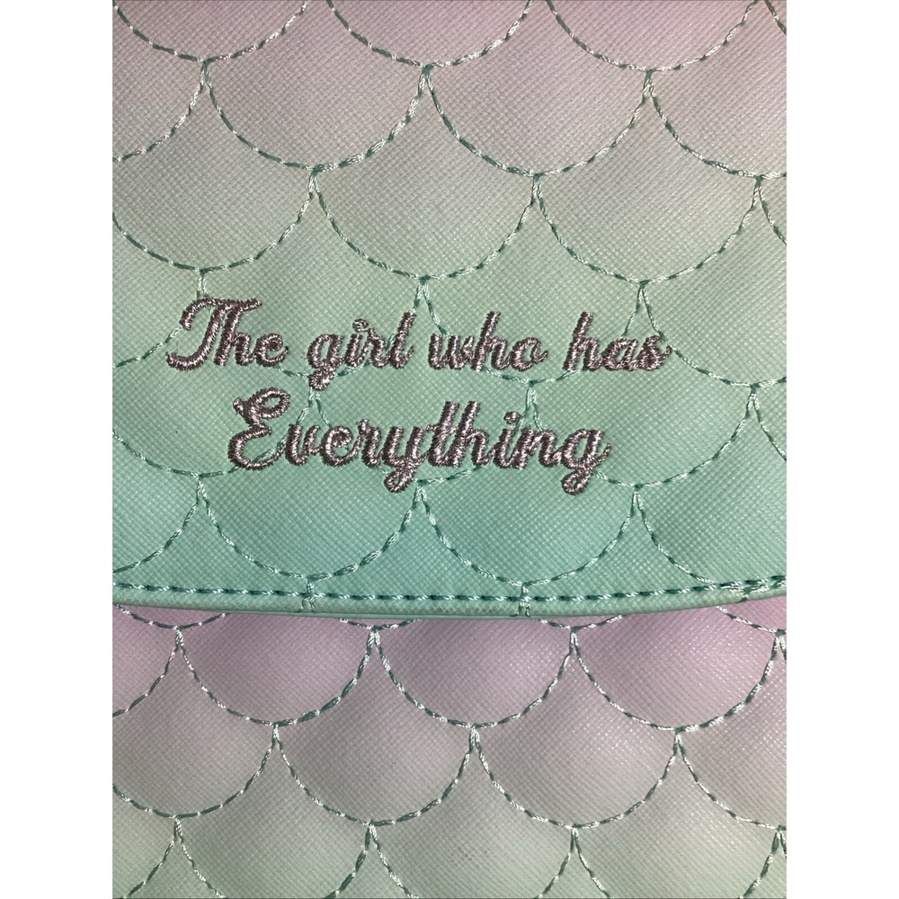 Loungefly Disney Little Mermaid Ombré Scales Shell Handle Crossbody Bag NEW - Picture 4 of 4